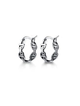 Load image into Gallery viewer, 925 Silver Geometric Earring