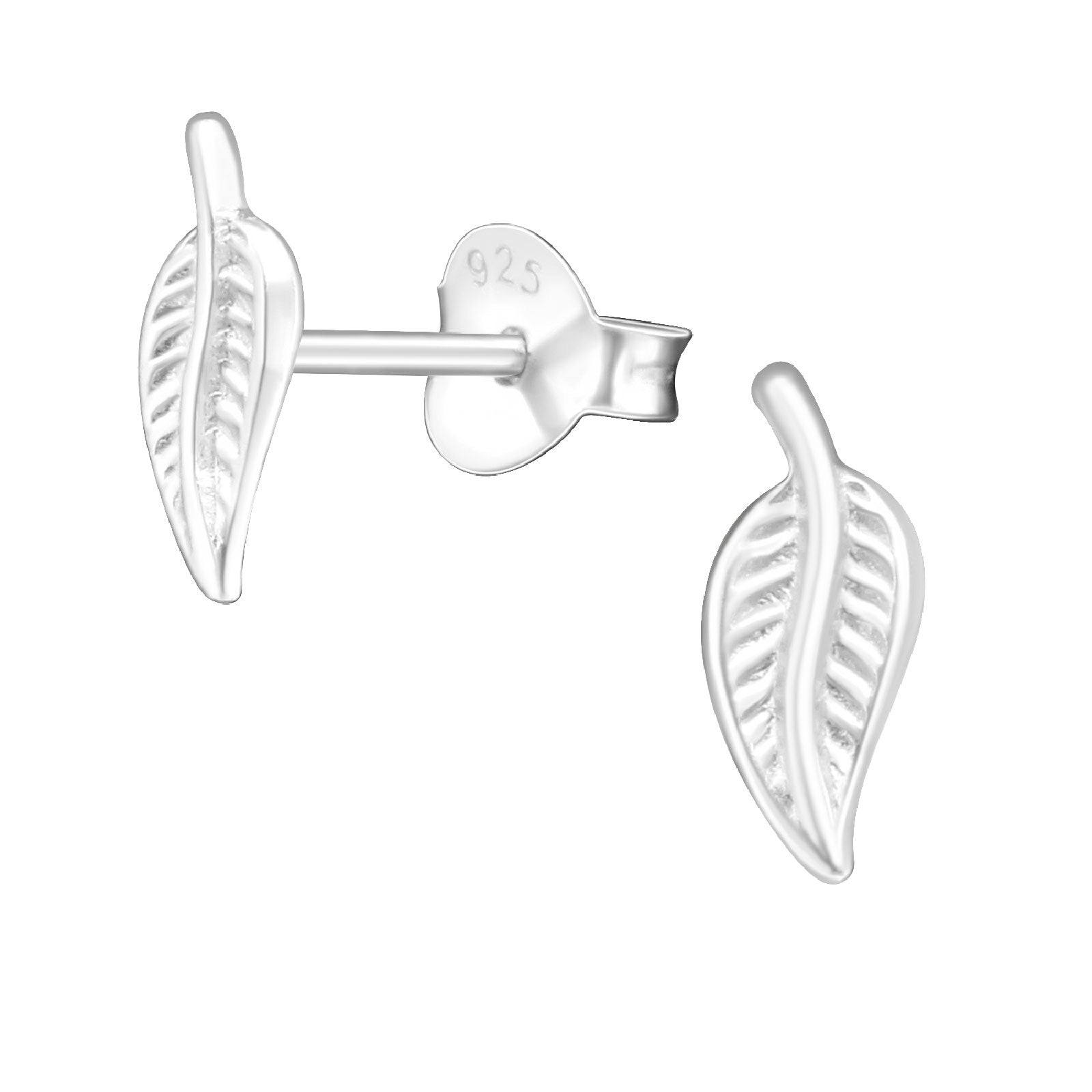 925 Silver Leaf Earring