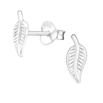 925 Silver Leaf Earring