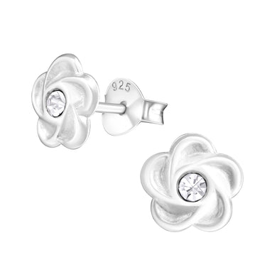 925 Silver Flower Earring