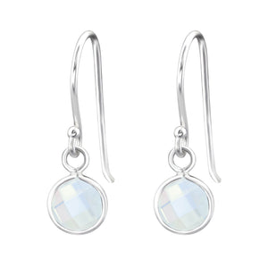 925 Silver Round Earring