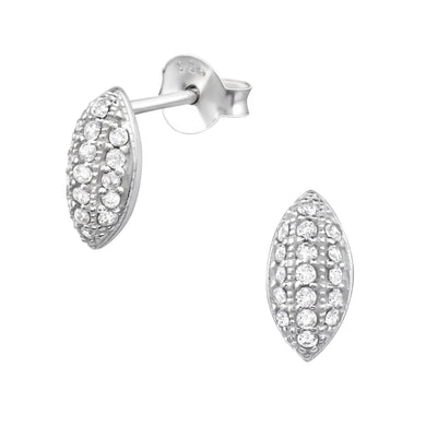 925 Silver Marquise Earring