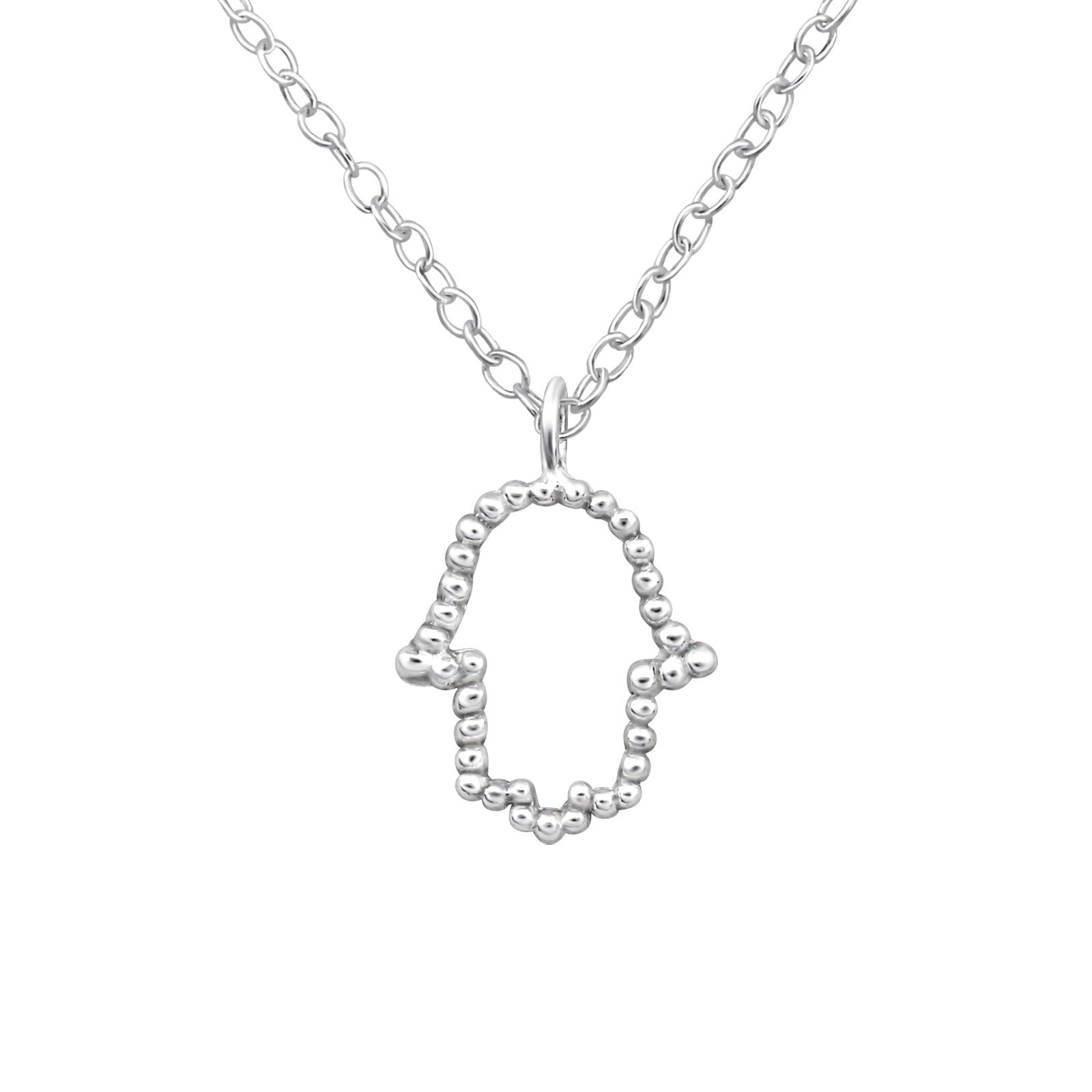 925 Silver Hamsa Necklace