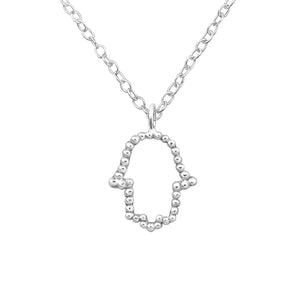 925 Silver Hamsa Necklace