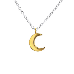 925 Silver Moon Necklace