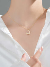 Load image into Gallery viewer, 925 Silver Moon Necklace