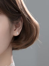 Load image into Gallery viewer, 925 Silver Leaf Earring