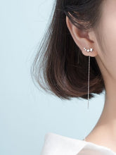 Load image into Gallery viewer, 925 Silver Star Earring