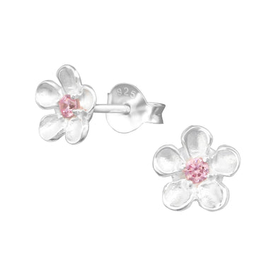 925 Silver Flower Earring