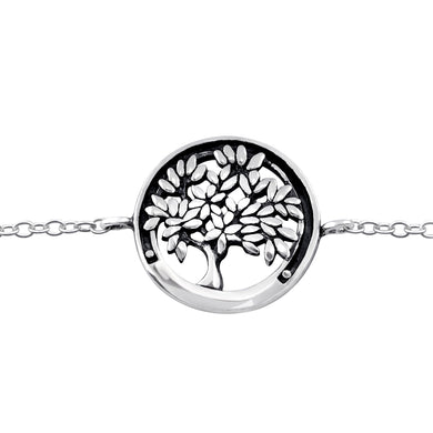 925 Silver Tree Bracelet