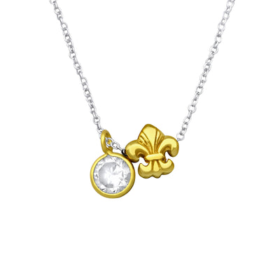 925 Silver Fleur Necklace