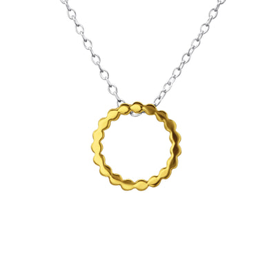 925 Silver Round Necklace