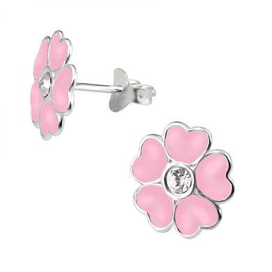 925 Silver Flower Earring