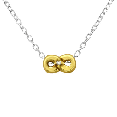 925 Silver Infinity Necklace