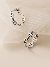 Load image into Gallery viewer, 925 Silver Geometric Earring
