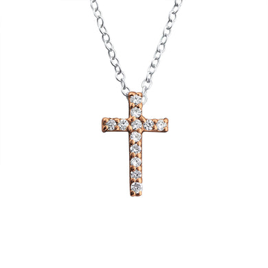 925 Silver Cross Necklace