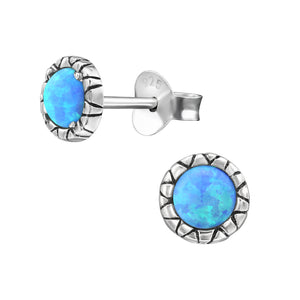 925 Silver Round Earring