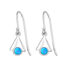 Load image into Gallery viewer, 925 Silver Triangle Earring