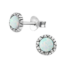 Load image into Gallery viewer, 925 Silver Round Earring