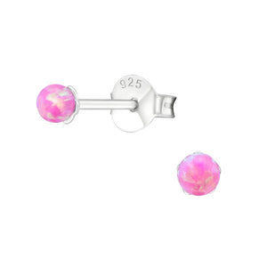 925 Silver Pink Opal