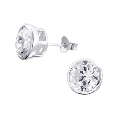 925 Silver Round Earring