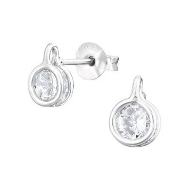 925 Silver Round Earring