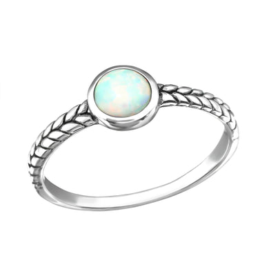 925 Silver Oxidized Ring