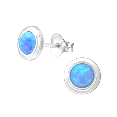 925 Silver Round Earring