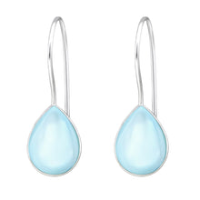 Load image into Gallery viewer, 925 Silver Pear Earring