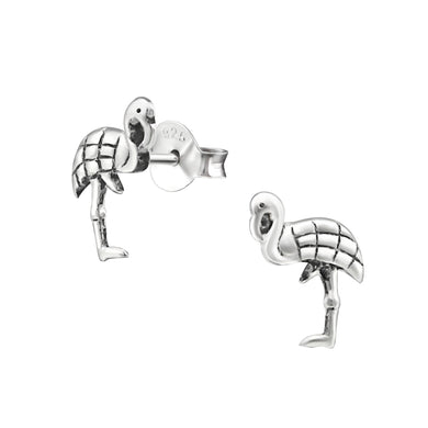 925 Silver Flamingo Earring