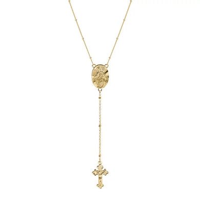 925 Silver Rosary Gold Plated