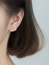 Load image into Gallery viewer, 925 Silver Gold Butterfly Earring