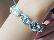 Load image into Gallery viewer, 925 Silver Bracelet Gucci Link