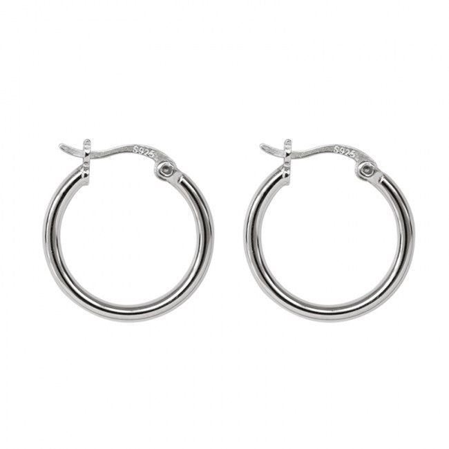 925 Silver 13mm Hoop