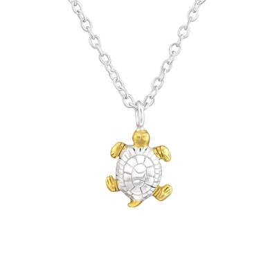 925 Silver Turtle Necklace