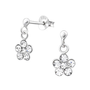 925 Silver Flower Earring