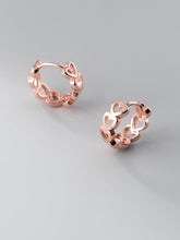 Load image into Gallery viewer, 925 Rose Gold Silver Earrings
