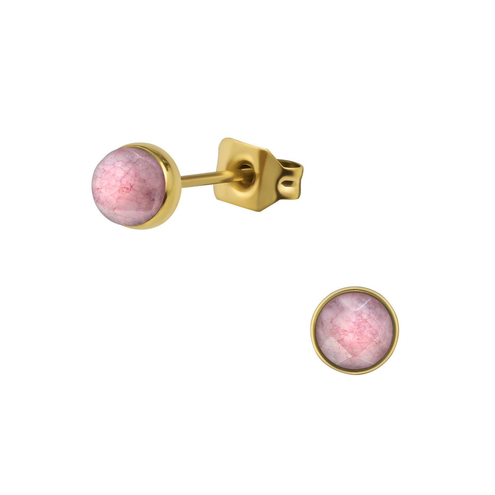 925 Silver Round Earring