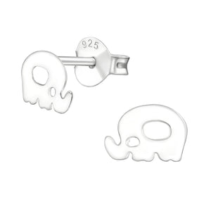 925 Silver Elephant Earring