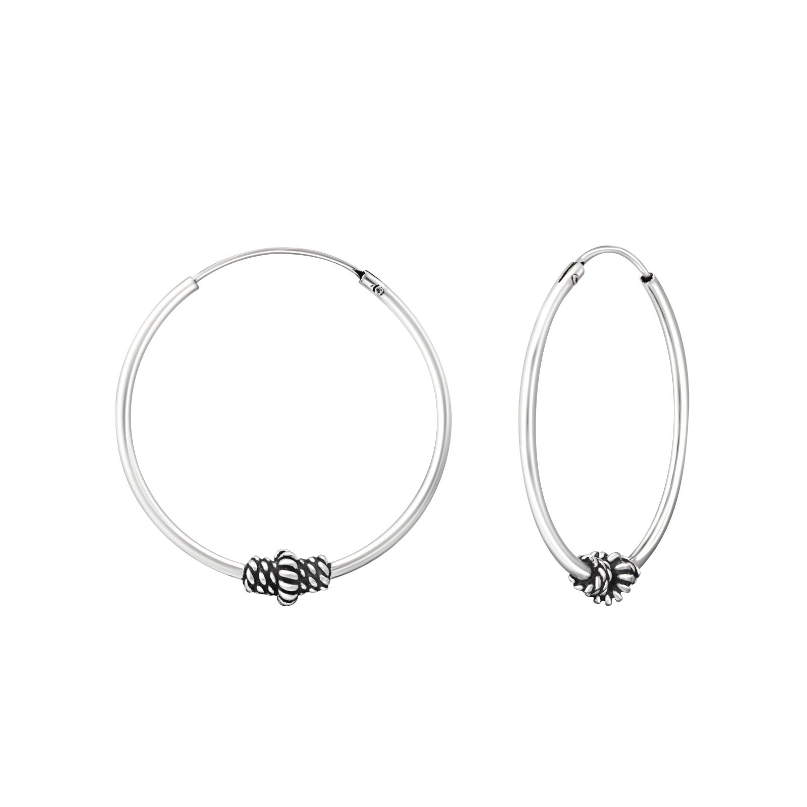 925 Silver Hoops Earring