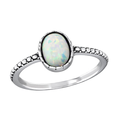 925 Silver Oval Ring