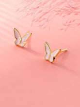 Load image into Gallery viewer, 925 Silver Butterfly Earring