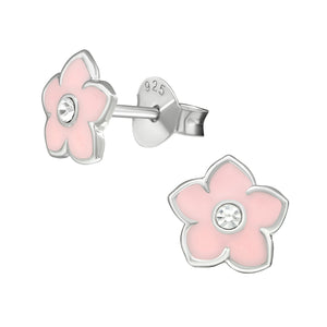 925 Silver Flower Earring