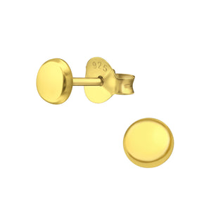 925 Gold Silver Earring