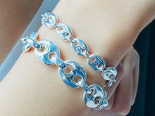 Load image into Gallery viewer, 925 Silver Bracelet Gucci Link
