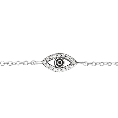925 Silver Eye Evil Bracelet